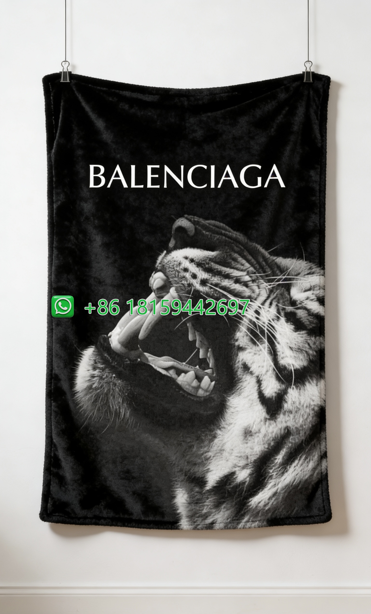 Balenciaga Throw Blankets